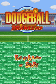 Super Dodgeball Brawlers - Screenshot - Game Title