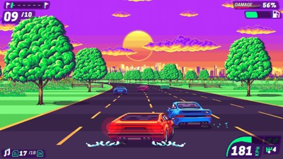 80's Overdrive - Screenshot - Gameplay