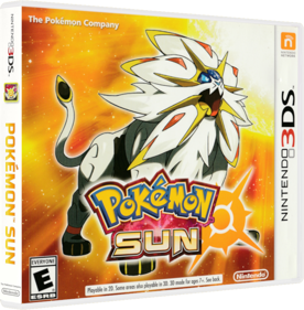 Pokémon Sun - Box - 3D Image
