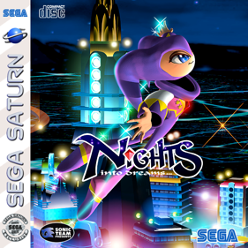 NiGHTS into Dreams... - Fanart - Box - Front