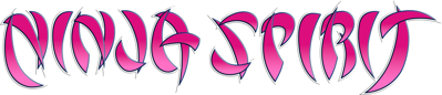 Ninja Spirit - Clear Logo Image