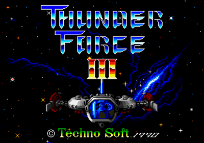 Thunder Force III - Screenshot - Game Title