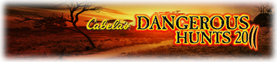 Cabela's Dangerous Hunts 2011 - Banner
