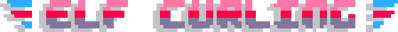 Elf Curling - Clear Logo