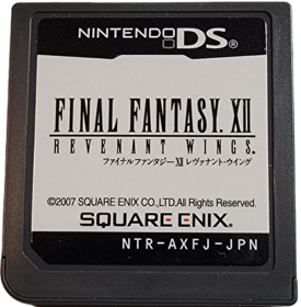 Final Fantasy XII: Revenant Wings - Cart - Front