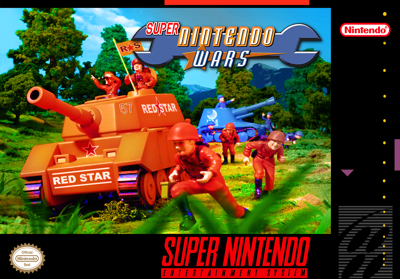 Super Famicom Wars - Box - Front - Reconstructed