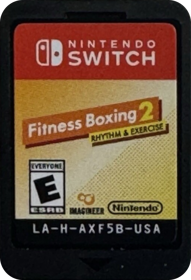 Fitness Boxing 2: Rhythm & Exercise - Cart - Front