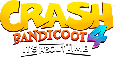 Crash Bandicoot 4: It's About Time - Clear Logo Image