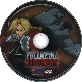 Fullmetal Alchemist 2: Curse of the Crimson Elixir - Disc