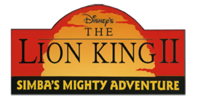 The Lion King II: Simba's Mighty Adventure - Clear Logo Image
