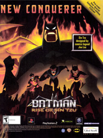 Batman: Rise of Sin Tzu - Advertisement Flyer - Front