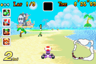 Mario Kart: Super Circuit - Screenshot - Gameplay Image