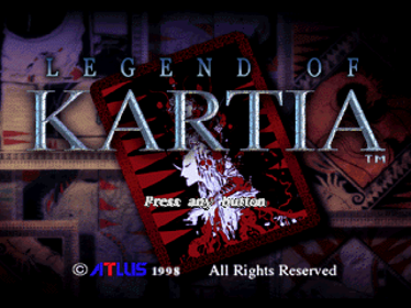 Kartia: The Word of Fate - Screenshot - Game Title