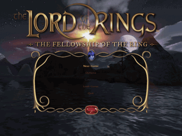 The Lord of the Rings: The Fellowship of the Ring - Screenshot - Game Title