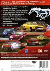 Ford Mustang: The Legend Lives - Box - Back Image
