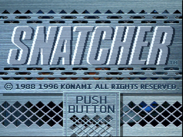 Snatcher - Screenshot - Game Title Image