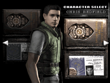 Resident Evil Archives: Resident Evil - Screenshot - Game Select
