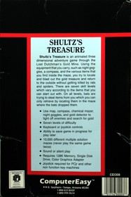 Shultz's Treasure - Box - Back