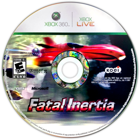 Fatal Inertia - Disc Image