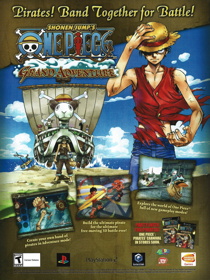 Shonen Jump's One Piece: Grand Adventure - Advertisement Flyer - Front