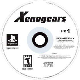 Xenogears - Fanart - Disc