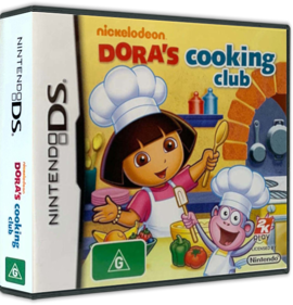 Dora the Explorer: Dora's Cooking Club - Box - 3D