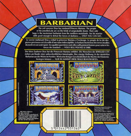 Death Sword - Box - Back