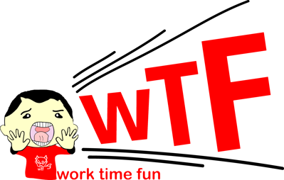 WTF: Work Time Fun - Clear Logo Image