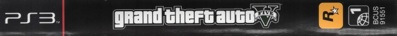 Grand Theft Auto V - Box - Spine