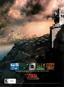 The Legend of Zelda: The Wind Waker - Advertisement Flyer - Front