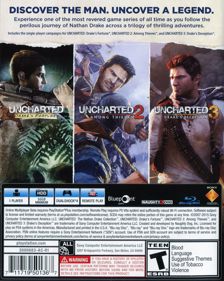 Uncharted: The Nathan Drake Collection - Box - Back