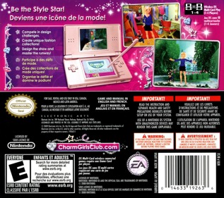 Charm Girls Club: My Fashion Show - Box - Back