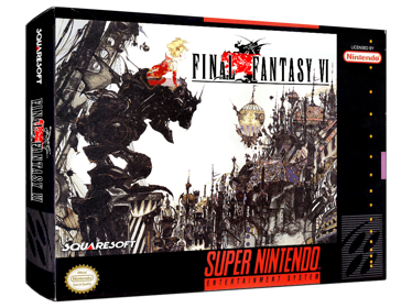 Final Fantasy III - Box - 3D