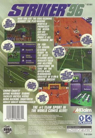 Striker '96 - Box - Back Image