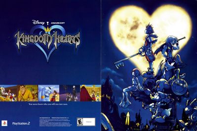 Kingdom Hearts - Advertisement Flyer - Front
