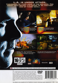 24: The Game - Box - Back Image