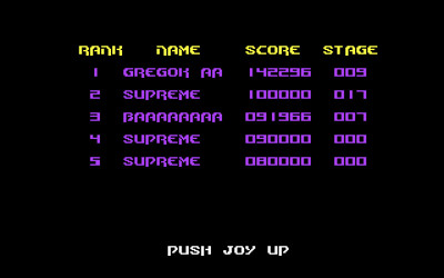 Bounce It - Screenshot - High Scores