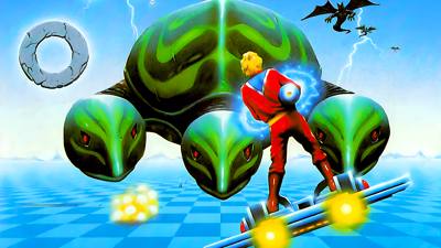 Space Harrier II - Fanart - Background Image