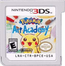 Pokémon Art Academy - Cart - Front