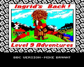 Ingrid's Back! - Screenshot - Game Title