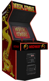 Mortal Kombat - Arcade - Cabinet Image