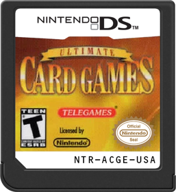 Ultimate Card Games - Cart - Front Image