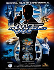 007: Agent Under Fire - Advertisement Flyer - Front