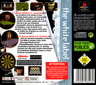 Jimmy White's 2: Cueball - Box - Back