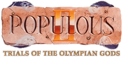 Populous II: Trials of the Olympian Gods - Clear Logo Image