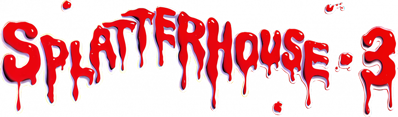Splatterhouse 3 - Clear Logo Image