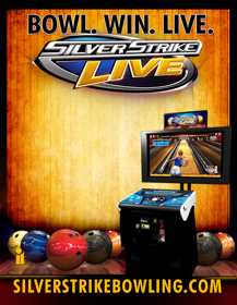 Silver Strike LIVE - Advertisement Flyer - Front
