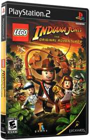 LEGO Indiana Jones: The Original Adventures - Box - 3D Image