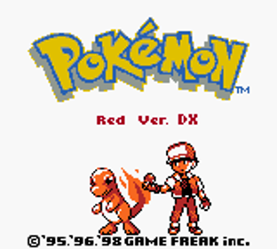 Pokémon Red DX - Screenshot - Game Title
