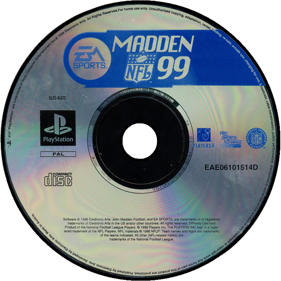 Madden NFL 99 - Disc Image